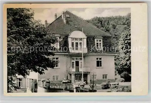 Bad Gottleuba Berggiesshuebel Sanatorium der SVA Sachsen Kat. Bad Gottleuba Berggiesshuebel