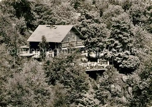 Jocketa Gaststaette Adlersteinalm Kat. Poehl Vogtland