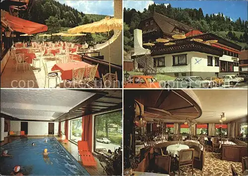 Baiersbronn Schwarzwald Kurhotel Berghof Kat. Baiersbronn
