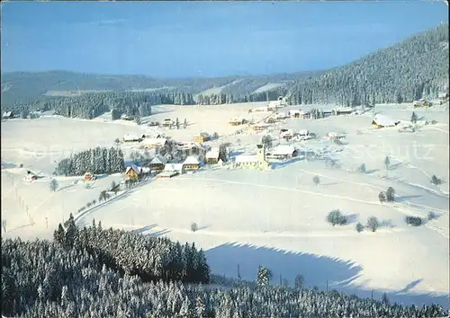 Saig Schwarzwald Fliegeraufnahme Kat. Lenzkirch