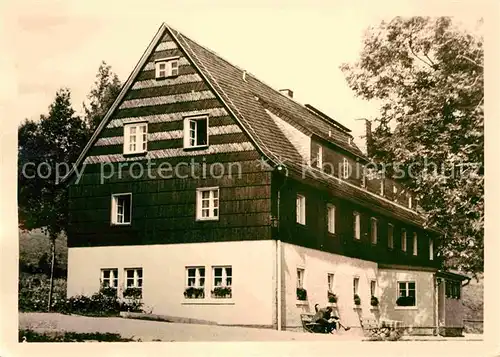 Schellerhau Ferienheim des VEB Kamera und Kinowerke Dresden Kat. Altenberg