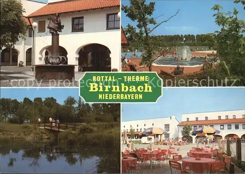 Birnbach Rottal Thermalbad Sportanlagen