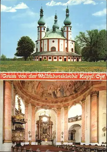 Waldsassen Wallfahrtskirche Kappl Kat. Waldsassen