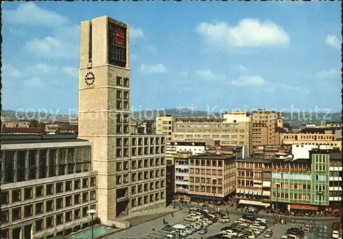 Stuttgart Rathaus Kat. Stuttgart