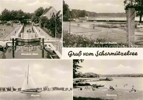 Scharmuetzelsee Wendisch Rietz Bad Saarow Pieskow Regatta  Kat. Bad Saarow