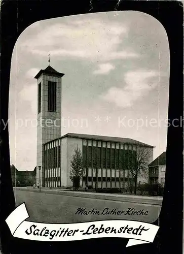 Lebenstedt Martin Luther Kirche Kat. Salzgitter