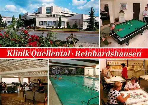 Reinhardshausen Klinik Quellental Kat. Bad Wildungen