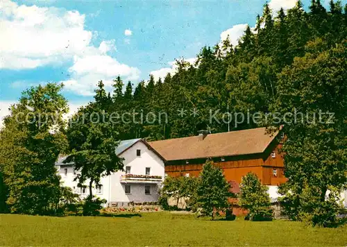 Muenchberg Oberfranken Bauernhof Wolfrum Kat. Muenchberg
