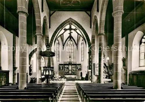 Reichental Katholische Pfarrkirche Sankt Mauritius innen Altar Kat. Gernsbach