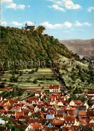 Engelberg Kloster Panorama Kat. Grossheubach