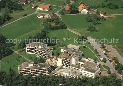 Isny Allgaeu Neutrauchburg Fliegeraufnahme Argentalklinik Kat. Isny im Allgaeu