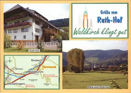 Waldkirch Breisgau Ruth Hof Ferienwohnungen  Kat. Waldkirch