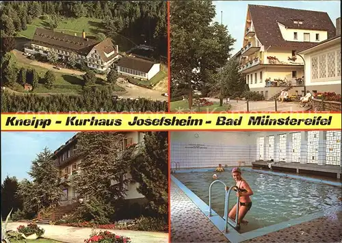 Bad Muenstereifel Kneipp Kurhaus Josefsheim Kat. Bad Muenstereifel