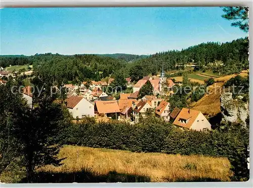 Obertrubach Panorama Kat. Obertrubach