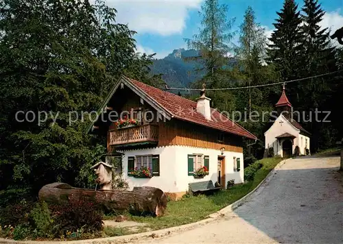 Samerberg Berggasthof Pension Duftbraeu Kapelle Kat. Samerberg Grainbach