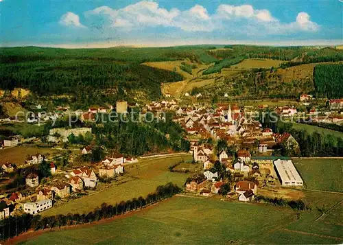 Pappenheim Mittelfranken Altmuehltal Luftaufnahme Kat. Pappenheim