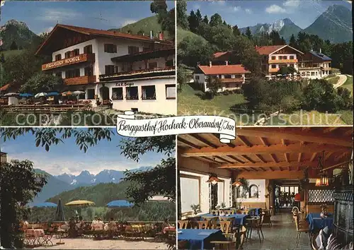 Oberaudorf Berggasthof Hocheck  Kat. Oberaudorf