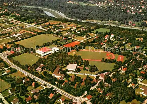 Gruenwald Muenchen Sportschule Luftaufnahme Kat. Gruenwald