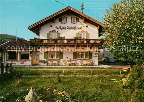 Wallgau Gasthaus Floesserstueberl Kat. Wallgau