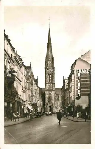 Saarbruecken Untere Kaiserstrasse Johanniskirche Kat. Saarbruecken