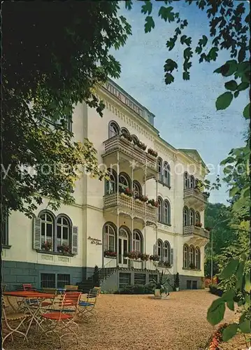 Bad Ems Sanatorium Doktor Eckert Haupthaus Ville Dreis Kat. Bad Ems