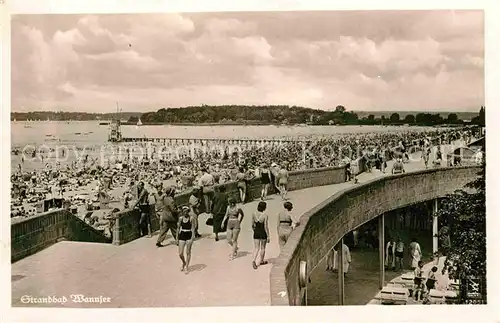 Wannsee Strandbad Kat. Berlin