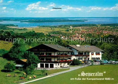 Bernau Chiemsee Berggasthof Seiseralm Kampenwand Kat. Bernau a.Chiemsee