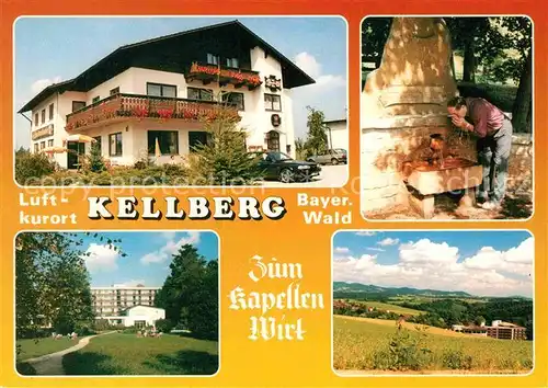 Kellberg Zum Kapellenwirt Gasthof Pension Kat. Thyrnau