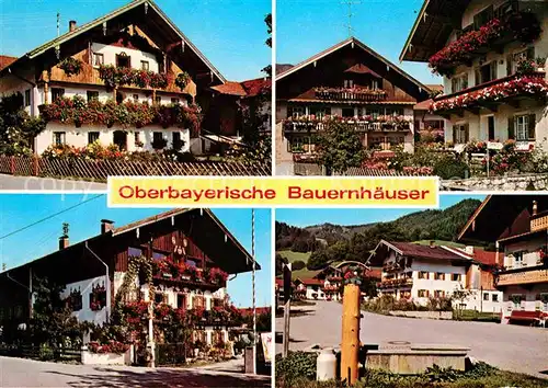 Rottau Chiemgau Unterwoessen Ortsansichten Kat. Grassau