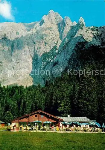 Scharitzkehlalm Alpengaststaette Hoher Goell Kat. Berchtesgaden