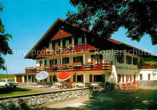 Brunnen Schwangau Gasthof Pension Haus Martini Kat. Schwangau