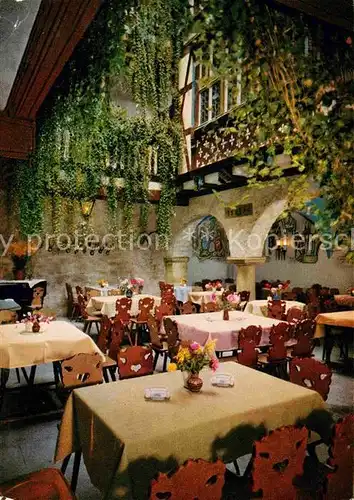 Rothenburg Tauber Cafe Restaurant Baumeisterhaus Kat. Rothenburg ob der Tauber
