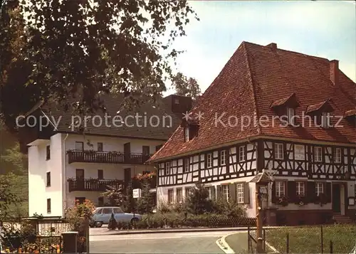 Glottertal Gasthof Pension Zum Kreuz Kat. Glottertal Schwarzwald