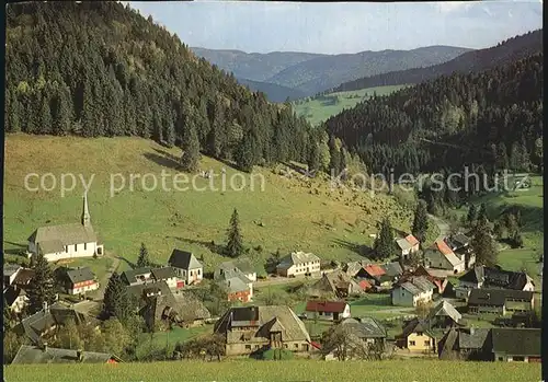 Muggenbrunn Panorama Kat. Todtnau