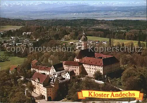 Andechs Fliegeraufnahme Kloster Kat. Andechs