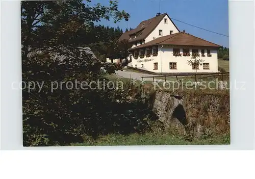 Lenzkirch Gasthaus Pension Loeffelschmiede Kat. Lenzkirch