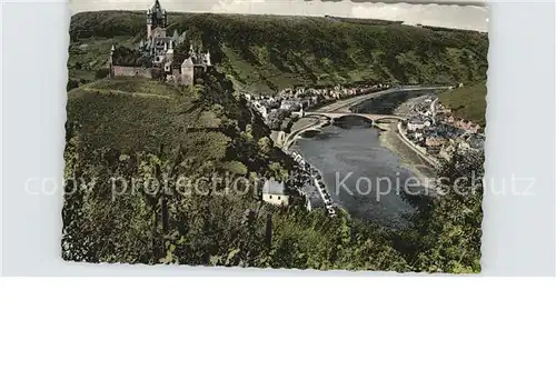 Cochem Mosel Panorama mit Burg Kat. Cochem