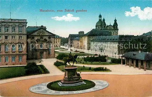 Mannheim Schloss Denkmal Kat. Mannheim