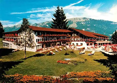 Sonthofen Oberallgaeu Kur und Sporthotel Allgaeuer Berghof Kat. Sonthofen