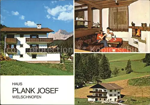 Welschnofen Suedtirol Haus Plank Josef Kat. Nova Levante