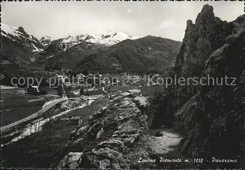 Limone Piemonte Panorama Alpen Kat. Cuneo