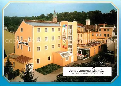 Amstetten Niederoesterreich Hotel Restaurant Guertler Kat. Amstetten