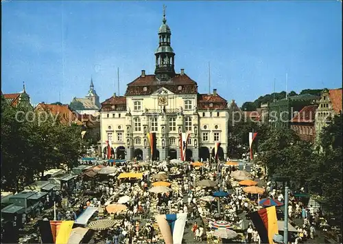 Lueneburg Marktplatz Rathaus Kat. Lueneburg