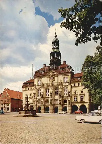 Lueneburg Rathaus Barockfassade Kat. Lueneburg