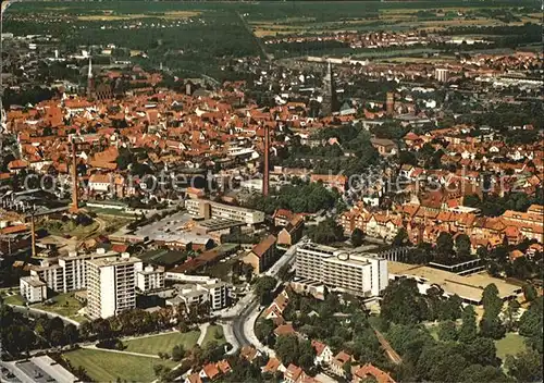 Lueneburg Fliegeraufnahme Kat. Lueneburg