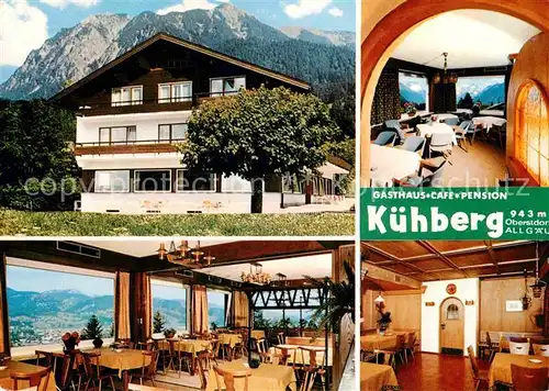 Kuehberg Gasthaus Cafe Pension  Kat. Baerenstein