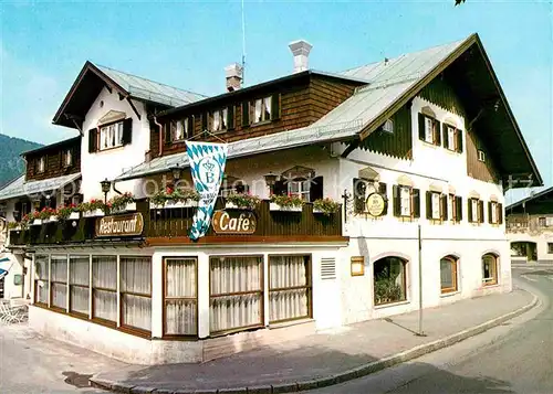 Oberammergau Gasthof Bayerischer Loewe Kat. Oberammergau