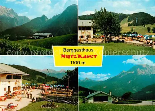 Ramsau Berchtesgaden Berggasthaus Nutz Kaser Kat. Ramsau b.Berchtesgaden