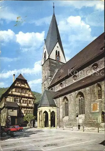 Geislingen Steige Ev Stadtkirche Kat. Geislingen an der Steige