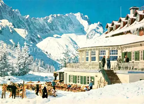 Garmisch Partenkirchen Kreuzeckhaus Zugspitze Kat. Garmisch Partenkirchen